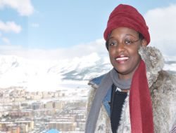 Palandöken'e hayran kaldılar